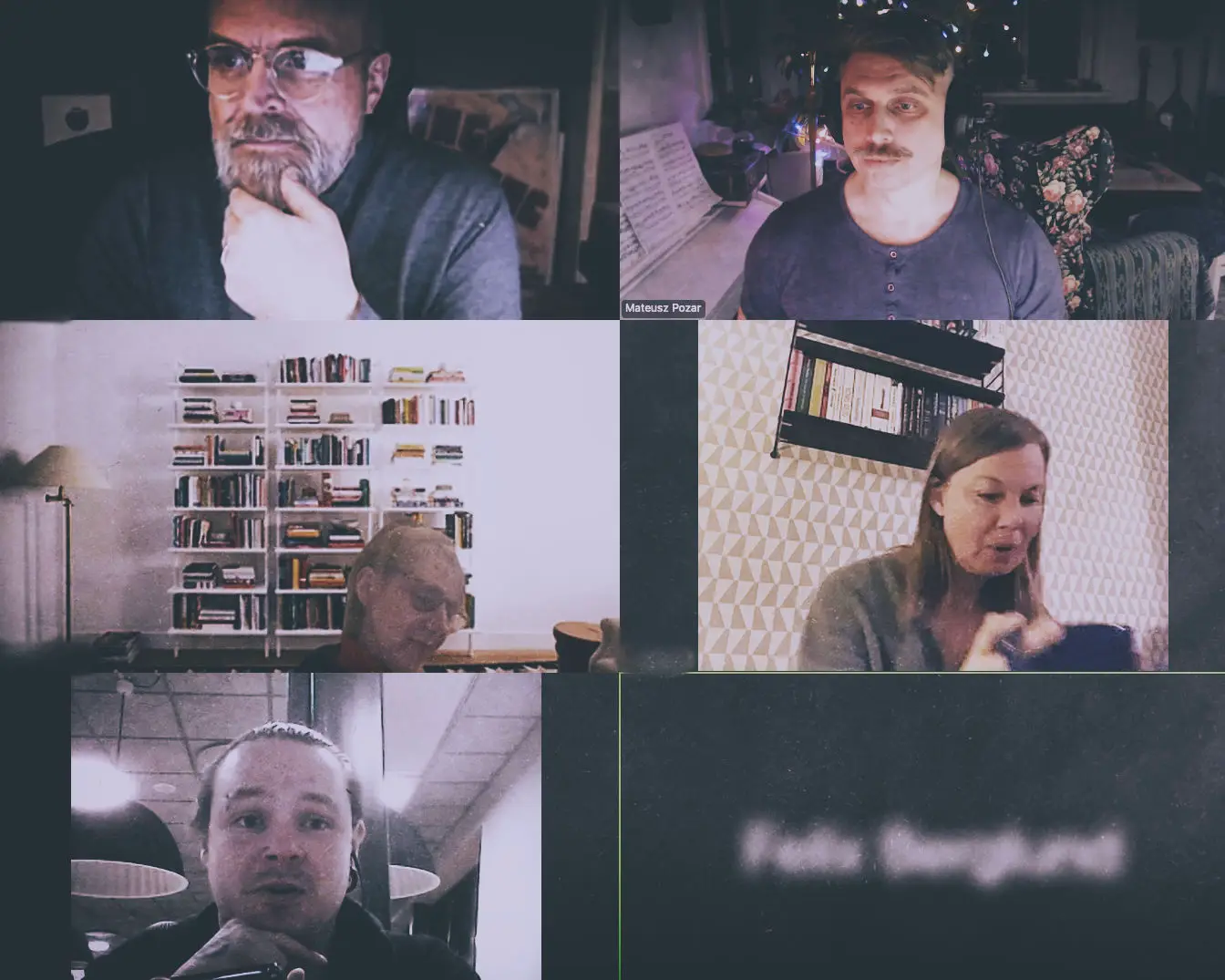 Screenshot from online Design Fiction Kit workshop session